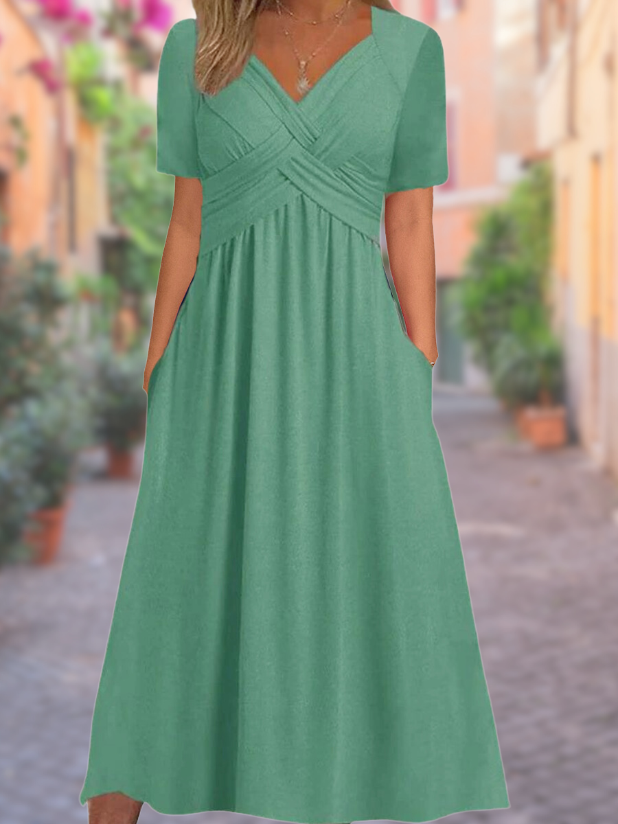 Selby Sommer Maxikleid mit Cut-Out-Design