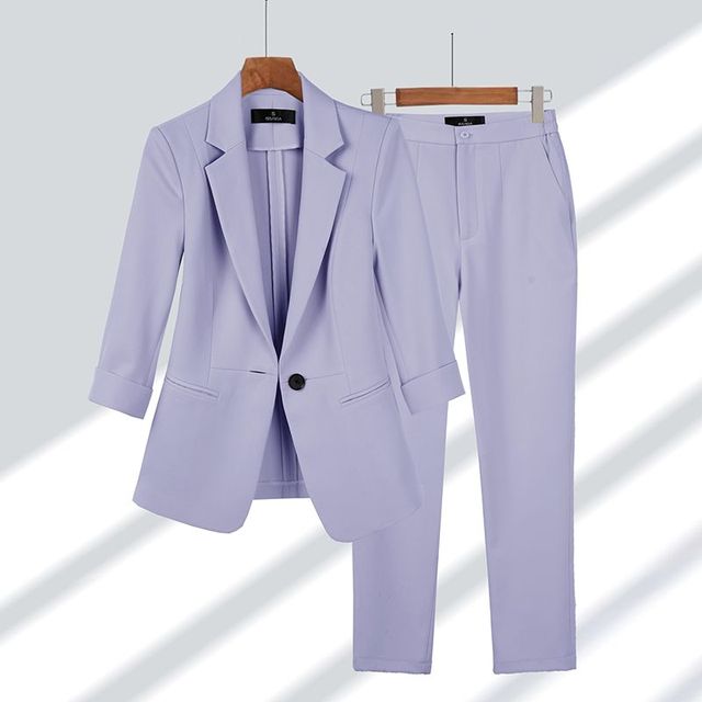 Blazer and Trousers Set