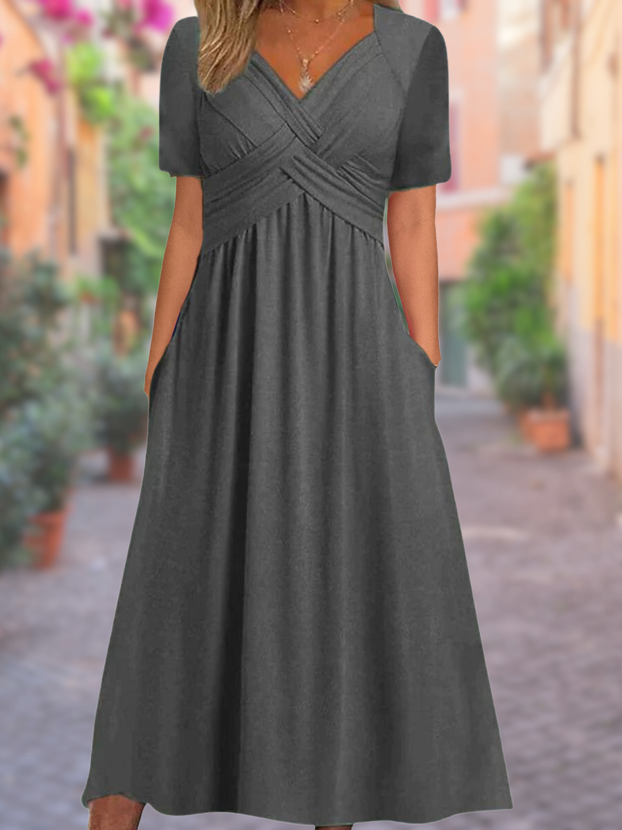 Selby Sommer Maxikleid mit Cut-Out-Design