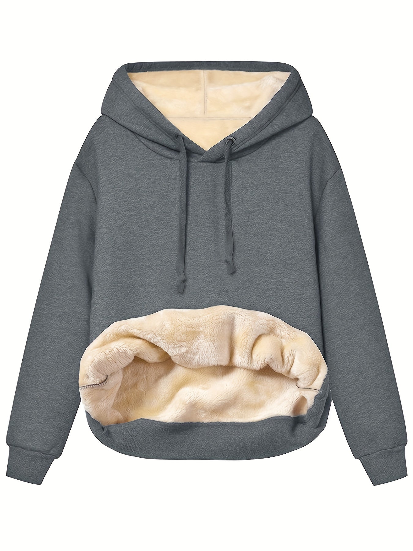 Calliope | Superweicher Fleece-Hoodie für ultimativen Winterkomfort