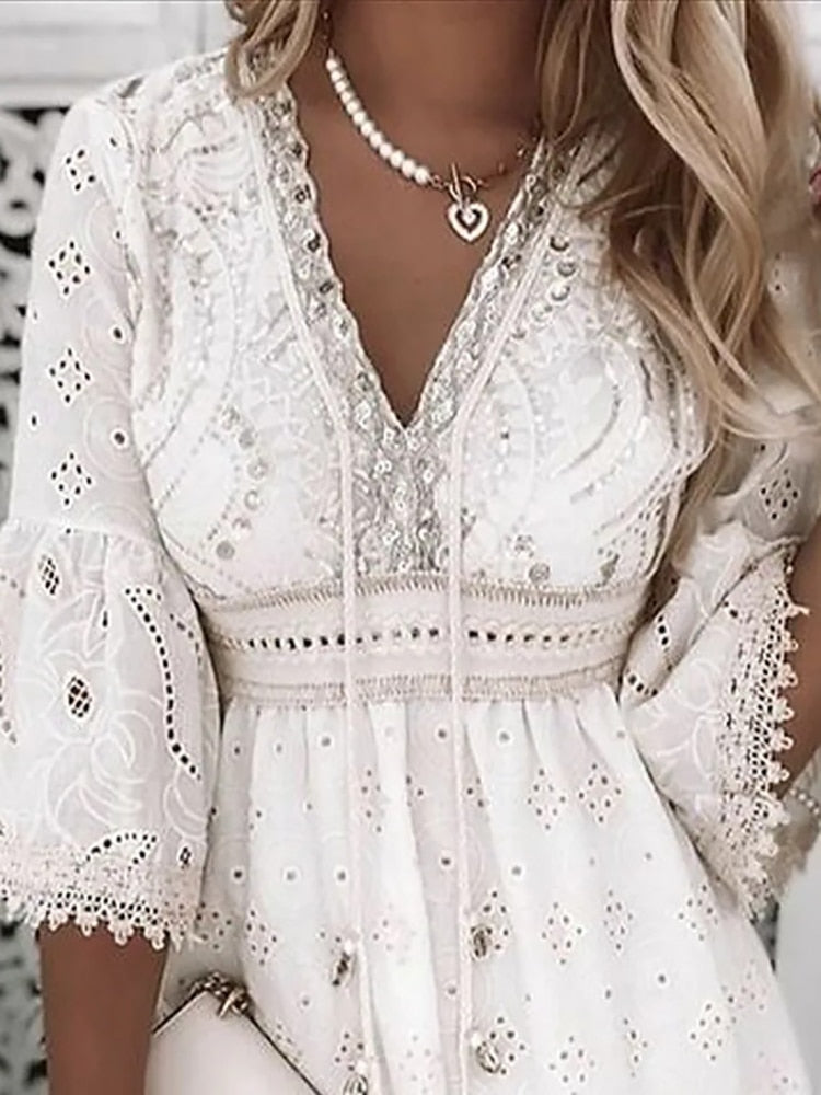 Bohemian Chic Ibiza Style Dress